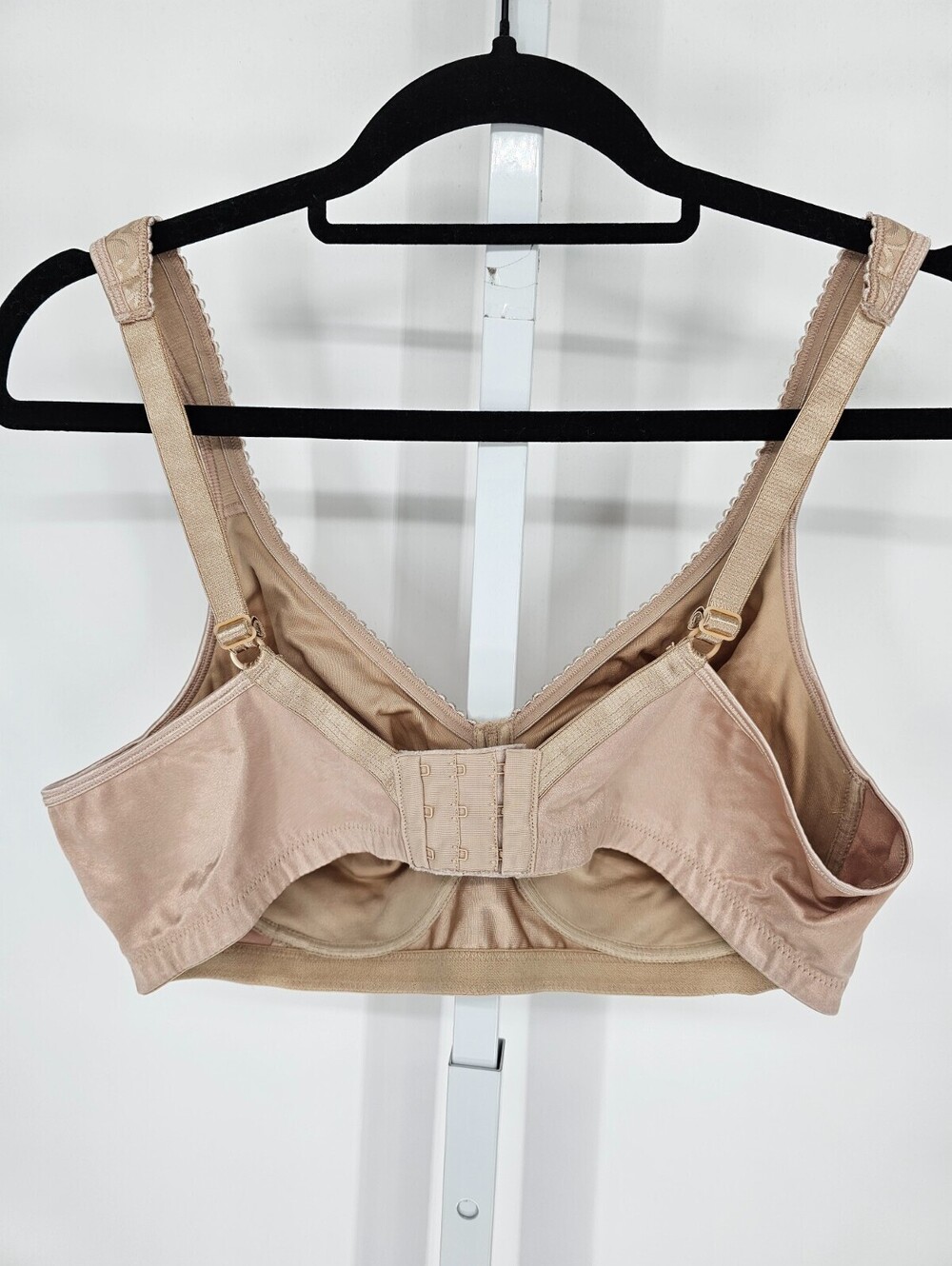 Playtex 18 Hour Womens Sz 42C Unlined Full Figure T Shirt Bra Beige - Picture 3 of 5